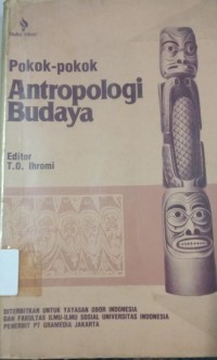 Pokok-Pokok Antropologi Budaya