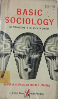 Basic Sociology : An Introduction To The Study Of Society