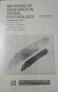 Methods Of Research In Social Psychology