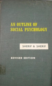 Image of An Outline Of Social Psychology