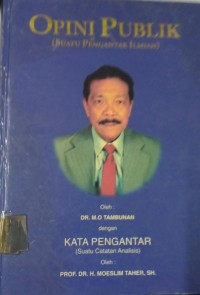 Image of Opini Publik (Suatu Pengantar Ilmiah)