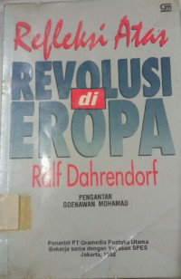 Refleksi Atas Revolusi di Eropa