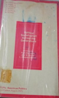 Image of Political Socialization Across the Generations ; SETUPS