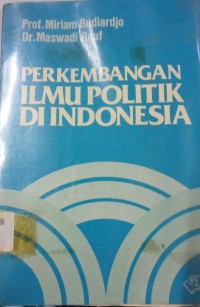Image of Perkembangan Ilmu Politik di Indonesia