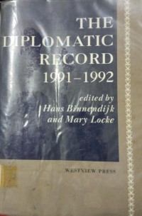 The Diplomatic Record 1991-1992