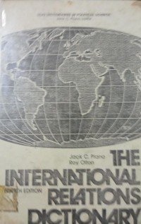 The International Relations Dictionary