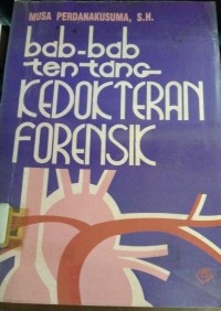 Image of Bab - Bab Tentang Kedokteran Forensik