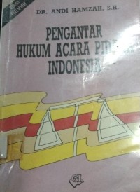 Image of Pengantar Hukum Acara Pidana Indonesia