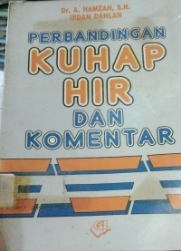 Image of Perbandingan KUHAP HIR dan Komentar