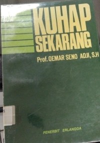 KUHAP Sekarang