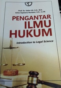 Image of Pengantar Ilmu Hukum