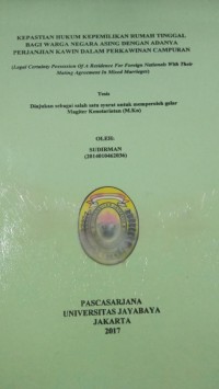 Image of Perlindungan Hukum Pembeli Terhadap Pembatalan Akta Jual Beli Atas Wanprestasi penjual