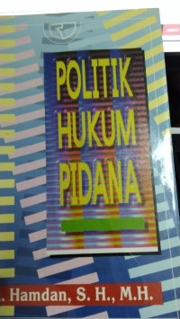 Image of Politik Hukum Pidana
