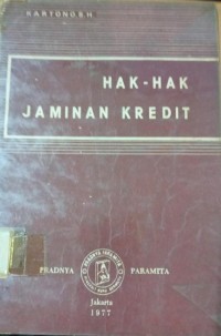 Image of Hak-Hak Jaminan Kredit