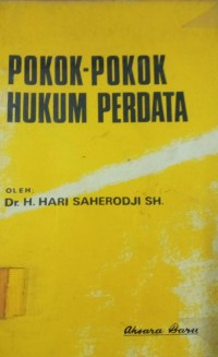 Pokok - Pokok Hukum Perdata