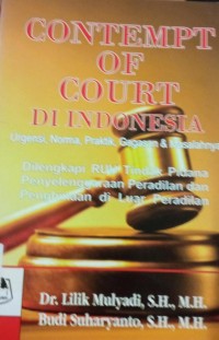 Image of Contempt Of Court Di Indonesia
