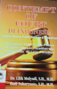 Contempt Of Court Di Indonesia