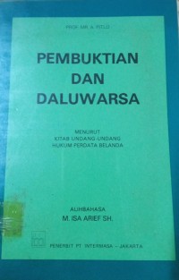 Image of Pembuktian dan Daluwarsa