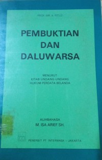 Pembuktian dan Daluwarsa