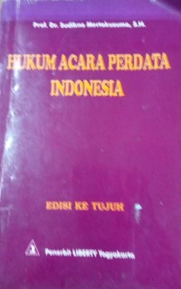 Image of Hukum Acara Perdata Indonesia