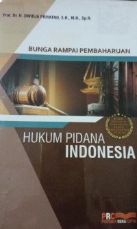 Image of Bunga Rampai Pembaharuan ( Hukum Pidana Indonesia ).