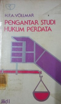 Image of Pengantar Studi Hukum Perdata Jilid I & II