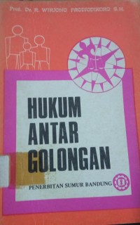 Hukum Antar Golongan