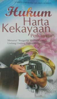 HUkum Harta Kekayaan Perkawinan