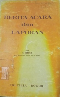 Berita Acara dan Laporan