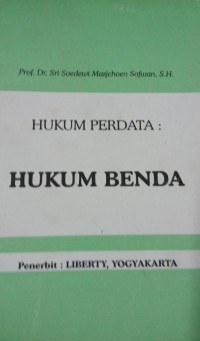 Image of Hukum Perdata : Hukum Benda