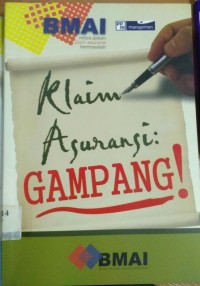 Image of Klaim Asuransi ; Gampang!