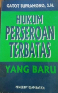 Image of Hukum Perseroan Terbatas