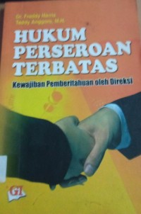 Hukum Perseroan Terbatas Kewajiban Pemberitahuan Oleh Direksi