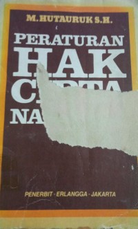 Image of Peraturan Hak Cipta Nasional