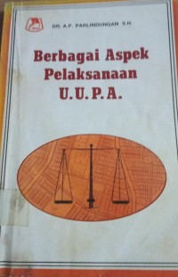 Image of Berbagai Aspek Pelaksanaan U.U.P.A.