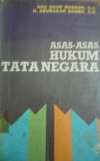 Asas Asas Hukum Tatanegara