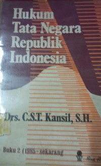 Hukum Tata Negara Republik Indonesia