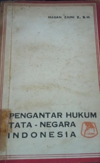 Image of Pengantar Hukum Tata Negara Indonesia