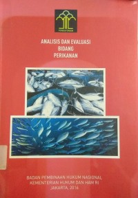 Analisis dan Evaluasi Bidang Perikanan