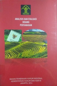 Image of Analisis dan Evaluasi Bidang Pertanahan