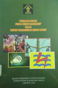 Penerapan Sistem Public Private Partnership Dalam Proyek Pembangunan Energi Listrik