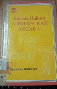 Image of Intisari Administrasi Negara