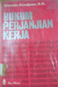 Hukum Perjanjian Kerja