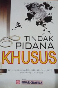 Tindak Pidana Khusus