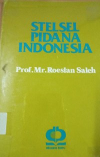 Image of Stelsel Pidana Indonesia