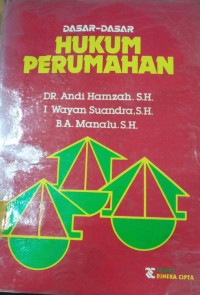 Image of Dasar - Dasar Hukum Perumahan