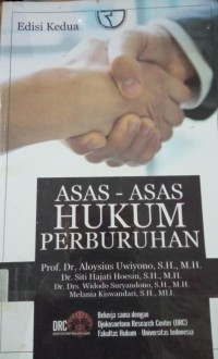 Image of Asas - Asas Hukum Perburuhan