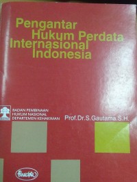 Pengantar Hukum Perdata Internasional