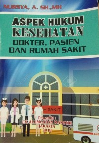 Aspek Hukum Kesehatan Dokter, Pasien dan Rumah Sakit