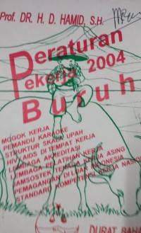 Image of Peraturan Pekerja Buruh 2004